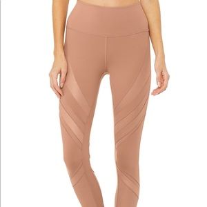 ALO epic high waist legging- rosewater XS